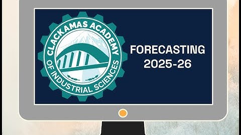 Forecasting with StudentVUE: 2025-2026