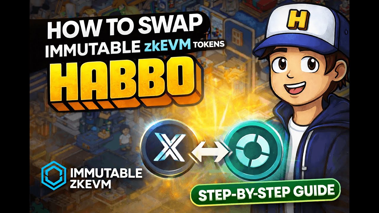 Habbo Guide: How to Swap Tokens on Immutable zkEVM