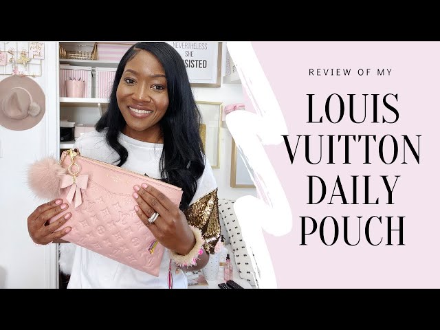 Louis Vuitton Daily Pouch Rose Poudre Unboxing ❤️❤️ 