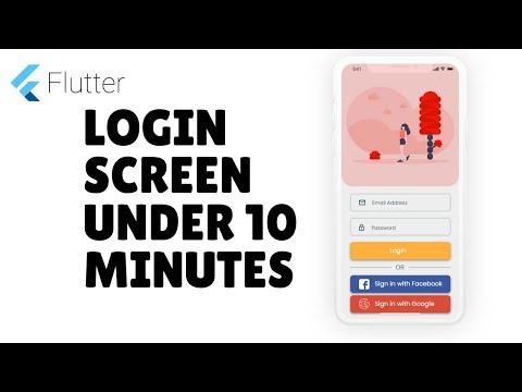 Login Screen Under 10 minutes | Speed Coding