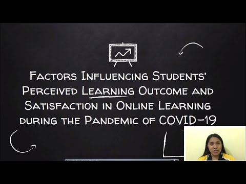 Factors Influencing Students’ Perceived Learning Outcome and Satisfaction in Online Learning