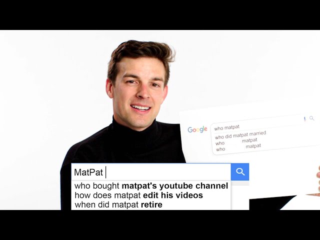 MatPat Answers The Web's Most Searched Questions | WIRED class=