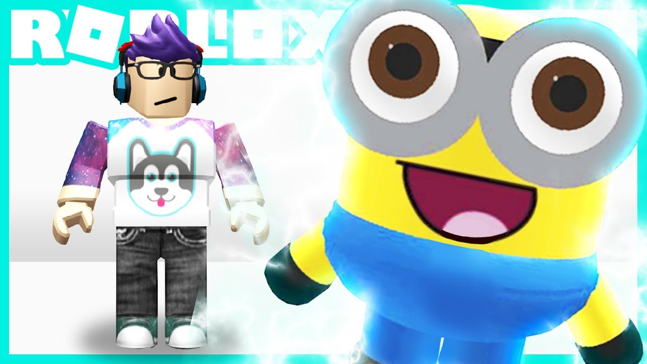 Becoming The Cutest Baby Minion In Roblox Youtube - minion kiss roblox