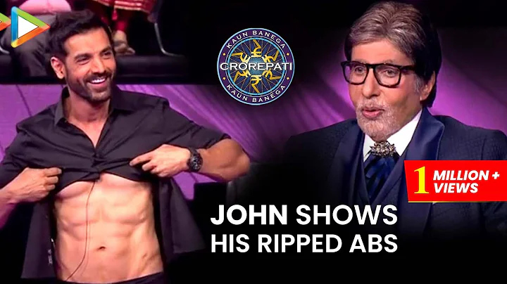 John Abraham SHOWS His RIPPED ABS on Kaun Banega C...