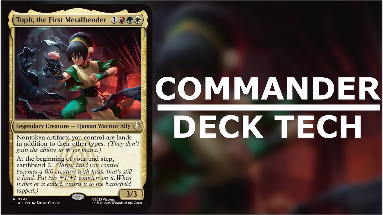 toph card mtg Magic The Gathering - Avatar The Last Airbender main image 1