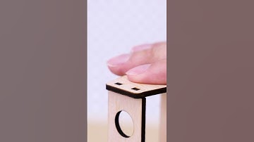 ✨ Get your tools organized with a custom rack, crafted with the CO2 laser machine! 🔧#diy #lasercut