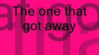 Katy Perry- The one that got away lyrics