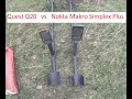 Сравнение Nokta Makro Simplex & Quest Q20