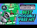 I asked ai to show me the perfect fpl gw32 free hit team  best gw 32 free hit team selection