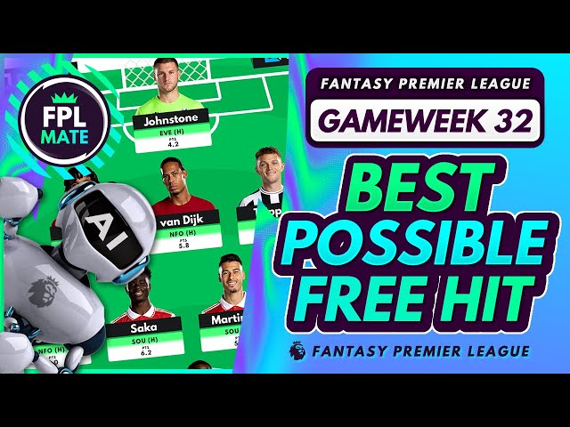 AI Picks #FPL Free Hit!