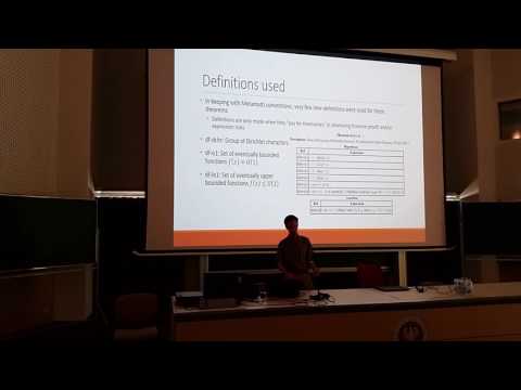 Formalization of the