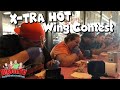 Xingones X-tra Hot Wing Eating Contest || Food Challenge