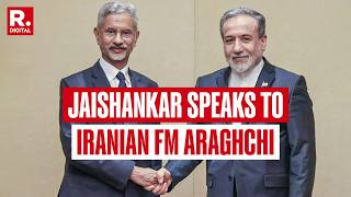 EAM Jaishankar Speaks To Iranian FM Araghchi For Fourth Time, He Briefs Him On The Ongoing War