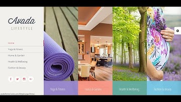 Lifestyle-Avada theme Video Preview- WordPress business blog, ecommerce and multipurpose theme