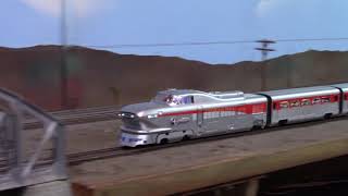 Aerotrain by Con-cor headed down the line.