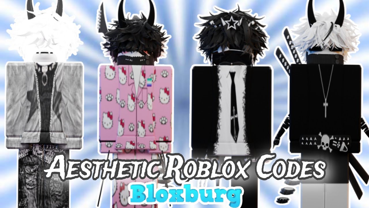 roblox boys emo outfit codes for Bloxburg, berry avenue and hsl. 