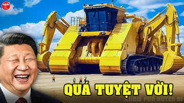 Cỗ Máy Xây Dựng Siêu Khủng Của Trung Quốc Khiến Cả Tổng Thống Trump Cũng Phải Sốc Nặng |KPHB
