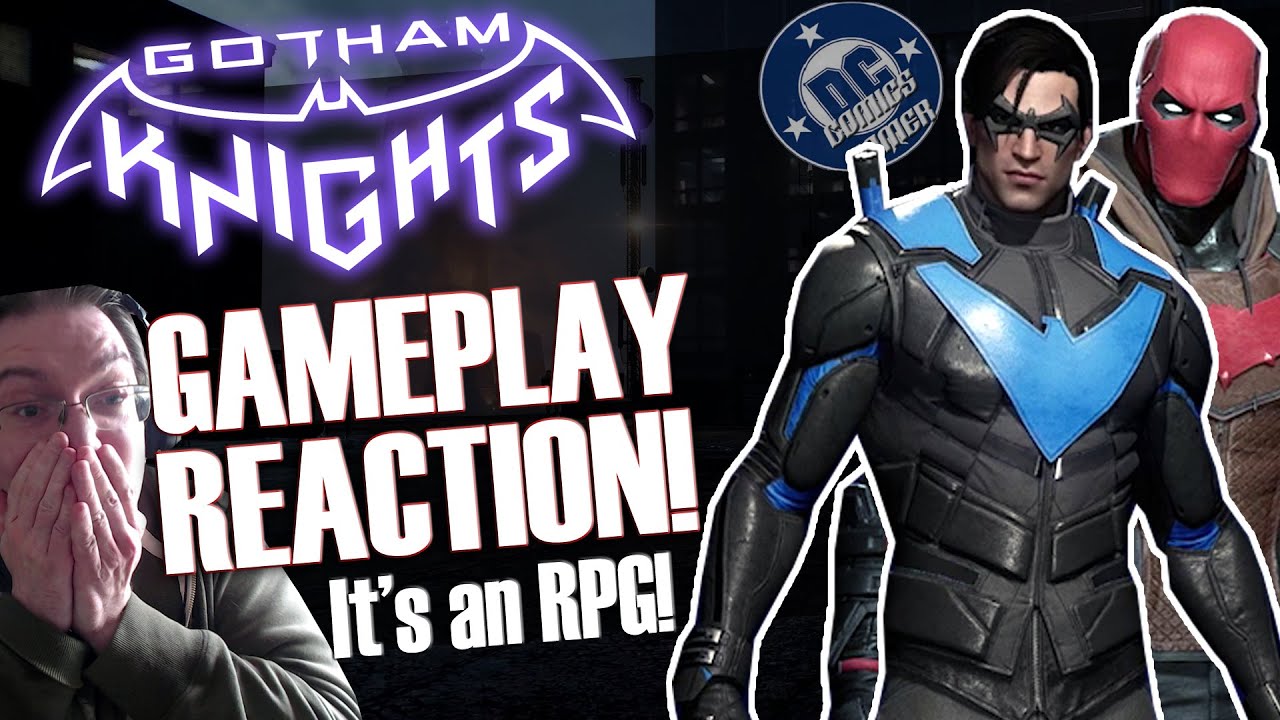 New Gotham Knights gameplay footage showcases Nightwing and Red Hood