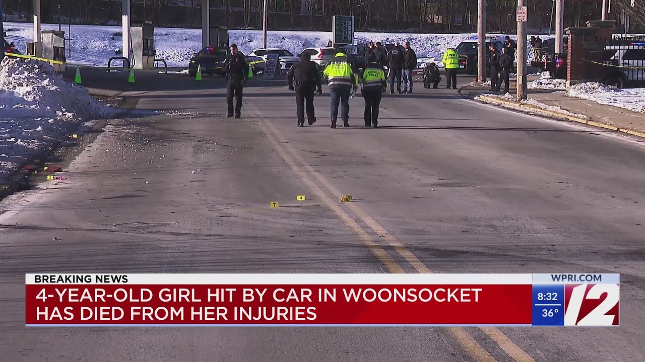 4-year-old girl dies after being hit by car in Woonsocket - YouTube