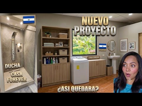 El Nuevo Proyecto de lavanderia en Casa Forever en El Salvador