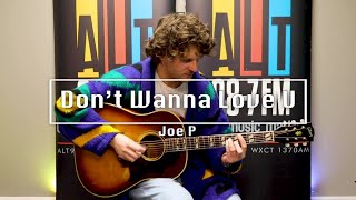 Joe P. performs "Don't Wanna Love U" at Alt 98.7