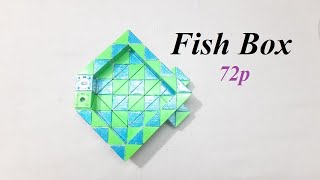Snake Cube Or Rubik Biến Thể 72 Pieces - Fish Box
