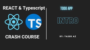 1- React Typescript Crash Course - Introduction