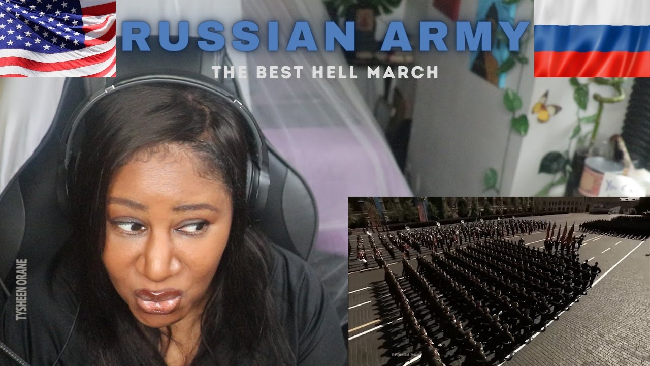 Американская реакция на: российскую армию | Лучший адский марш HD