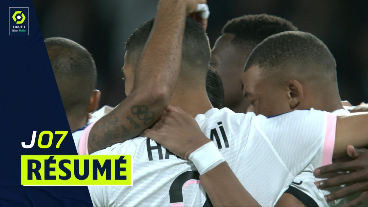 Resume 7eme Journee Ligue 1 Uber Eats 2021 2022 Youtube