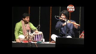 Flautist Rakesh Chaurasia performs in Margao