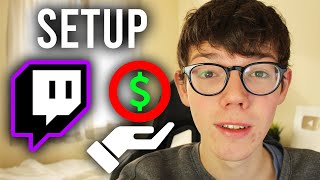 How To Set Up Donations On Twitch | Add Donation Button To Twitch