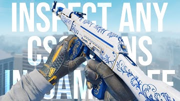 INSPECT ANY CS2 SKINS IN-GAME FOR FREE 2024!!