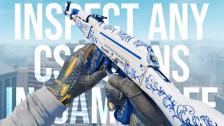 INSPECT ANY CS2 SKINS IN-GAME FOR FREE 2024!!