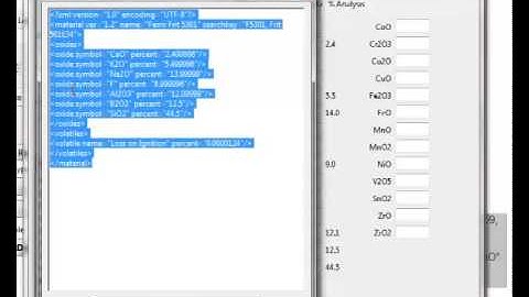 How to add materials to Digitalfire desktop Insight