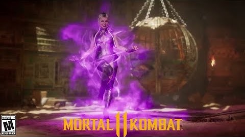MK11 New Sindel Dialogue Intro with Cetrion