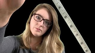ASMR Measuring you Head to Toe Roleplay with Close Up Personal Attention
