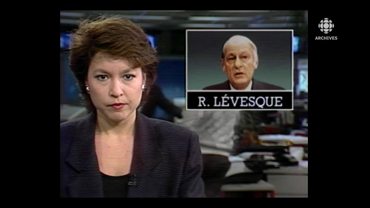 Mort de René Lévesque le soir du 1er novembre 1987: bulletin spécial du ...