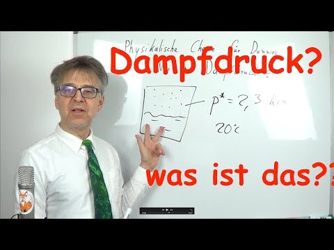 Video: Unterschied Zwischen Dampfdruck Und Partialdruck