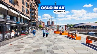 ออสโล นอร์เวย์ 🇳🇴- มิถุนายน - 2022 - ทัวร์เดินชม 4K-HDR