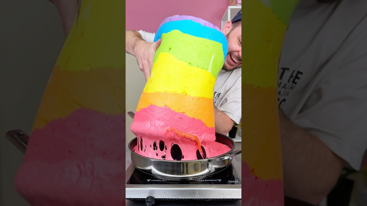 Mushrooming the GIANT Marshmallow! 🌈