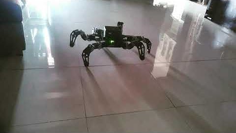 Razbot | The search and rescue robot | Extended body lift test
