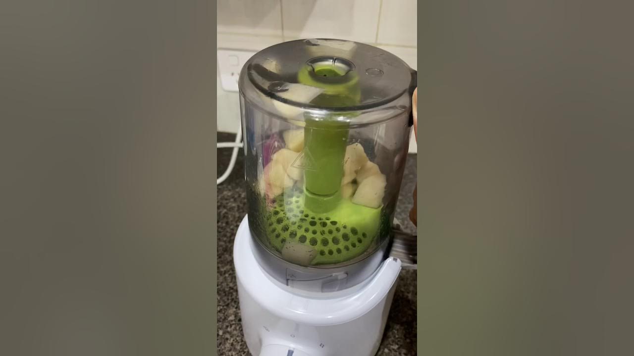 Avondeten Traditie Vechter Pear And Banana Purée for Babies 6-12 months old using Philips Avent 2 in 1  Baby Food Maker - YouTube