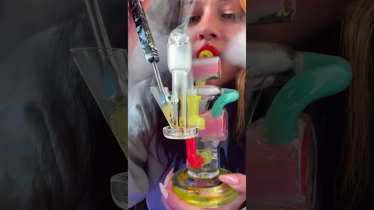 Multi-Loop Recycler Dab Rig Function Test | Calibear Glass Performance