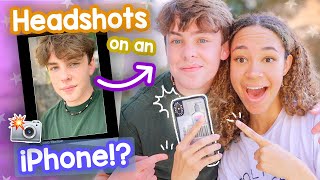 How to Take Headshots with an iPhone! (At Home Acting Tips)