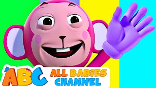 monkey finger family nursery rhymes for children kids songs by all babies channel