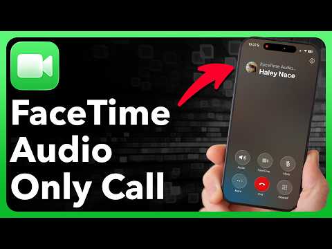 How To Make A FaceTime Audio Only Call On iPhone