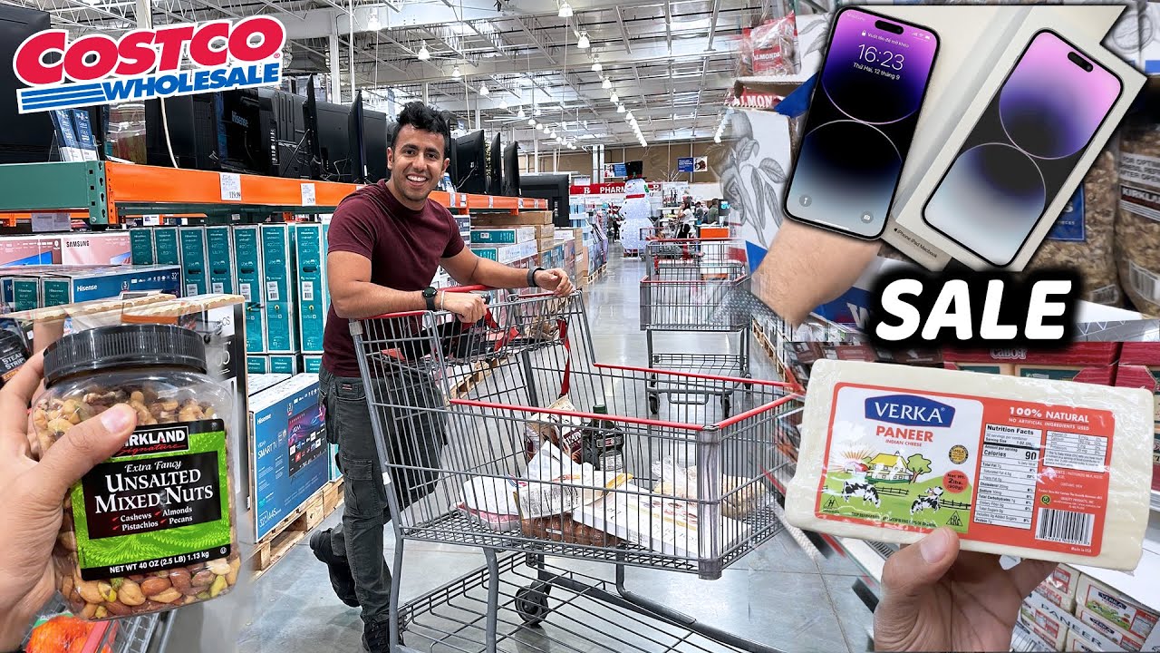 EPIC Wholesale Shopping at COSTCO! iPhone, AirPods, Grocery! YouTube