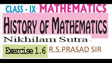 Class 9 maths exercise 1.6