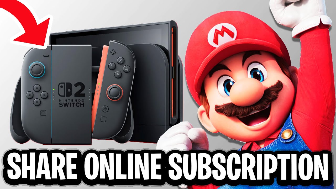 How To Share Nintendo Switch Online With All Users on Nintendo Switch 2 ...