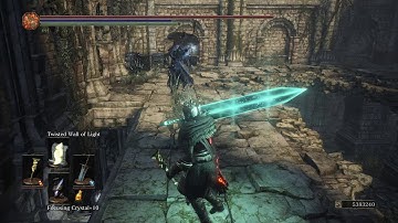 Dark Souls 3 Cinders Mod Sorcery Showcase - Twisted Wall of Light